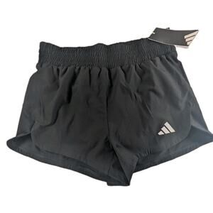 Adidas Tech Pacer Training Shorts Women's Medium Black 3" Inseam KA6364